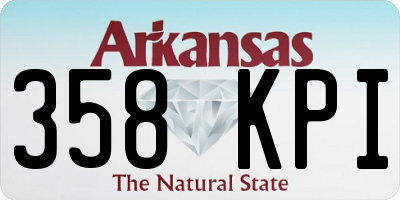 AR license plate 358KPI