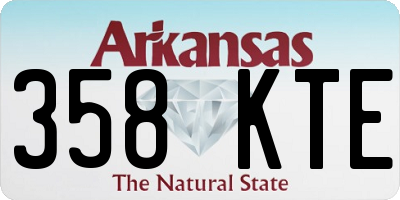 AR license plate 358KTE