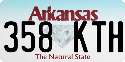 AR license plate 358KTH