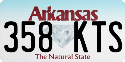 AR license plate 358KTS