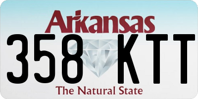 AR license plate 358KTT