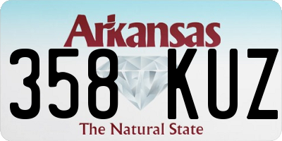 AR license plate 358KUZ