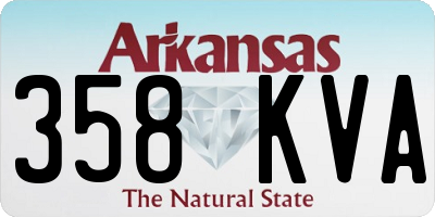 AR license plate 358KVA