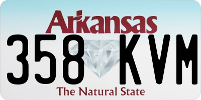 AR license plate 358KVM