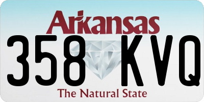 AR license plate 358KVQ