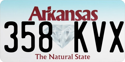 AR license plate 358KVX