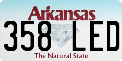 AR license plate 358LED