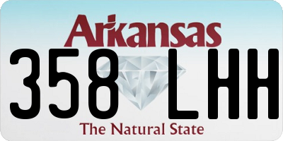 AR license plate 358LHH