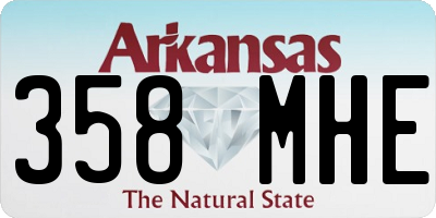 AR license plate 358MHE