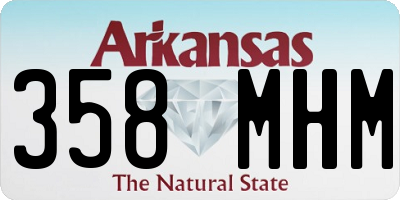 AR license plate 358MHM