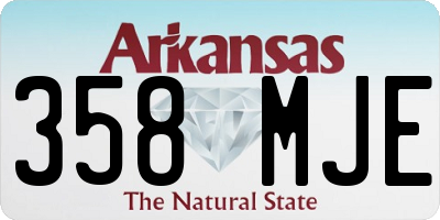 AR license plate 358MJE