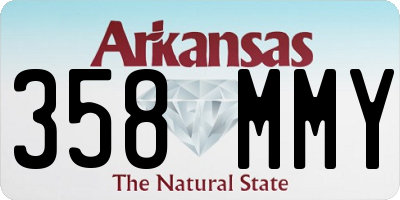 AR license plate 358MMY