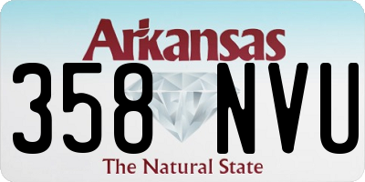 AR license plate 358NVU