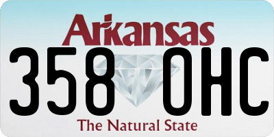 AR license plate 358OHC