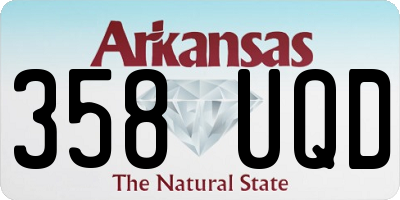 AR license plate 358UQD