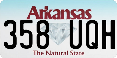 AR license plate 358UQH