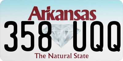 AR license plate 358UQQ