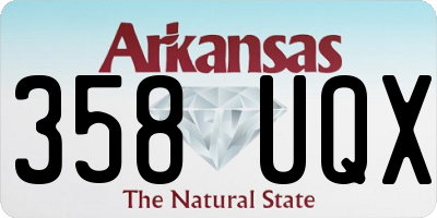 AR license plate 358UQX