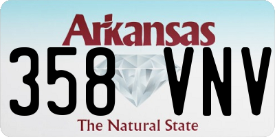 AR license plate 358VNV