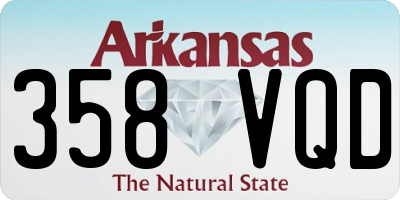 AR license plate 358VQD
