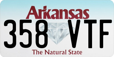 AR license plate 358VTF