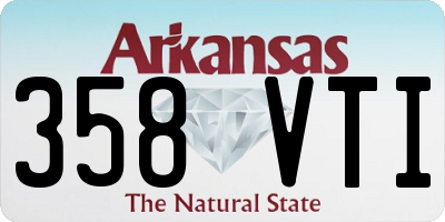 AR license plate 358VTI