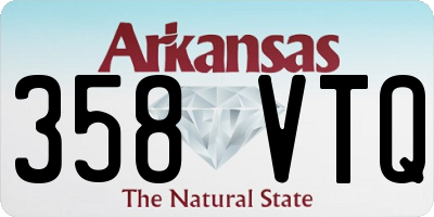 AR license plate 358VTQ