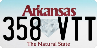 AR license plate 358VTT