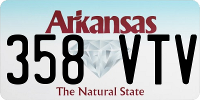 AR license plate 358VTV