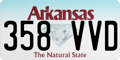 AR license plate 358VVD