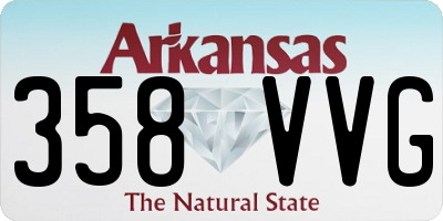 AR license plate 358VVG