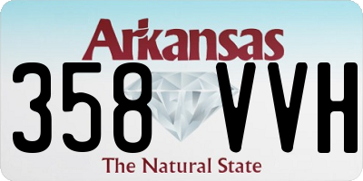 AR license plate 358VVH
