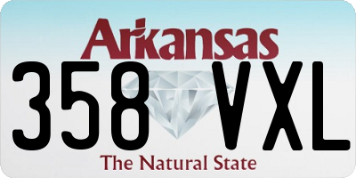 AR license plate 358VXL