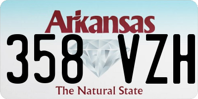 AR license plate 358VZH