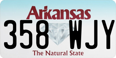 AR license plate 358WJY