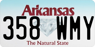 AR license plate 358WMY