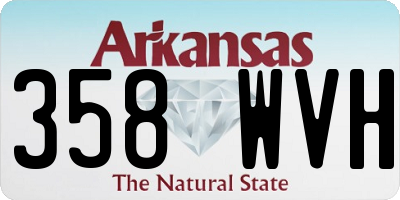 AR license plate 358WVH