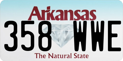 AR license plate 358WWE