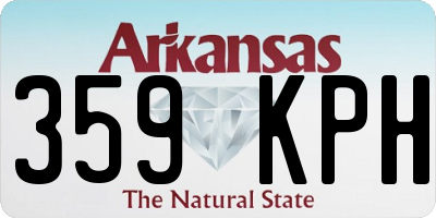 AR license plate 359KPH