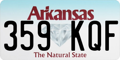 AR license plate 359KQF