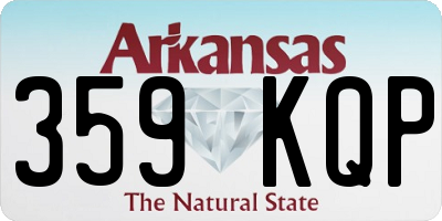 AR license plate 359KQP