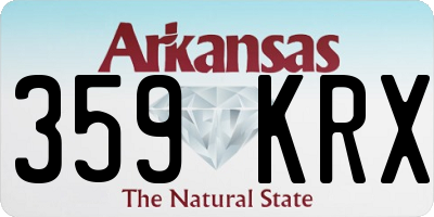 AR license plate 359KRX
