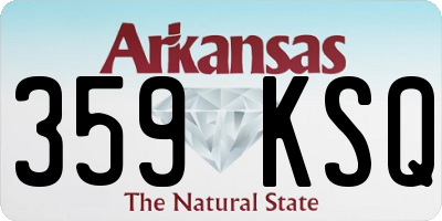 AR license plate 359KSQ