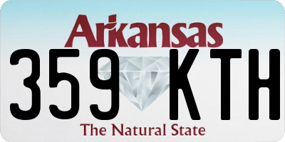AR license plate 359KTH