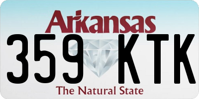 AR license plate 359KTK