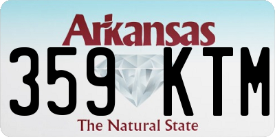 AR license plate 359KTM
