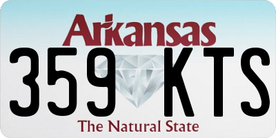 AR license plate 359KTS