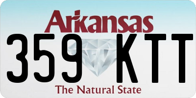 AR license plate 359KTT