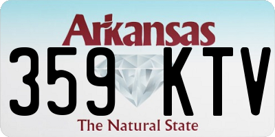 AR license plate 359KTV