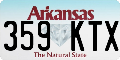 AR license plate 359KTX